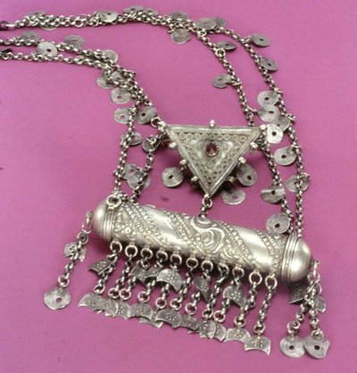 Collana e custodia per amuleto da Turkish School